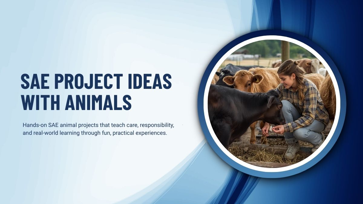 SAE Project Ideas With Animals