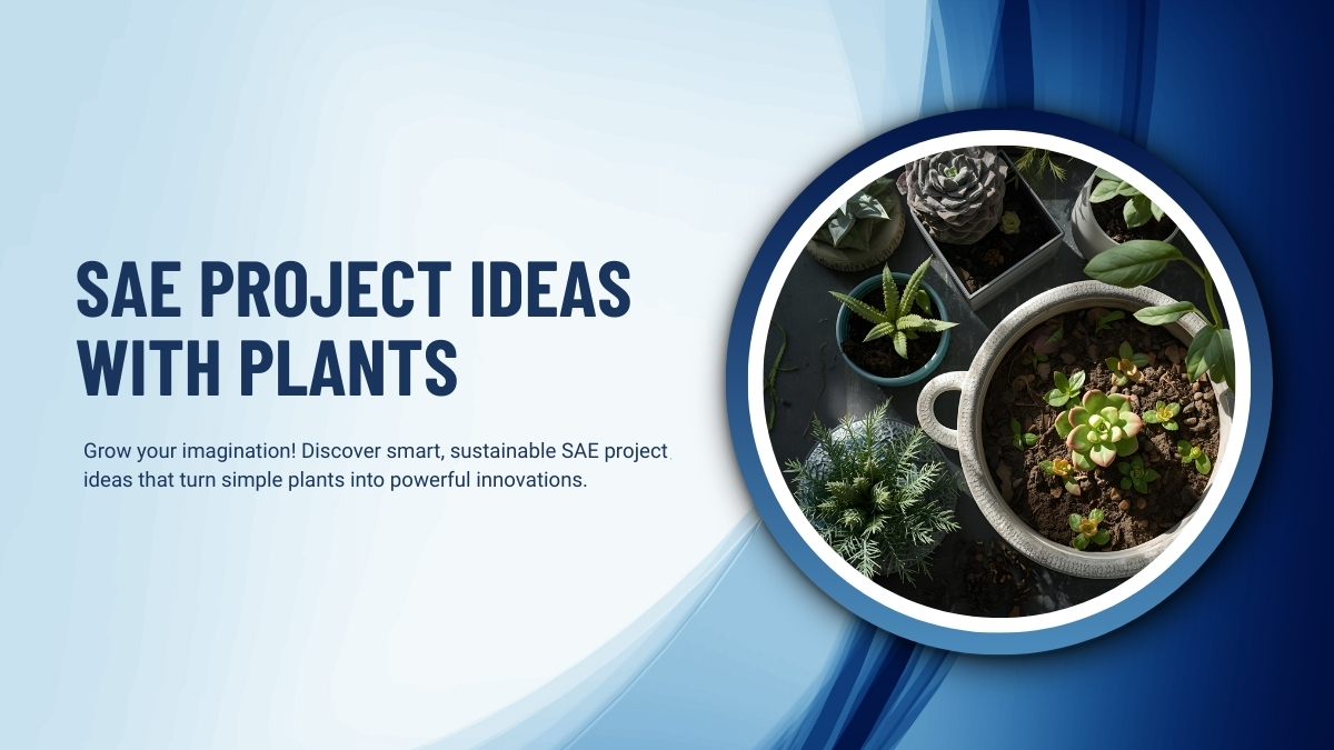 SAE Project Ideas With Plants